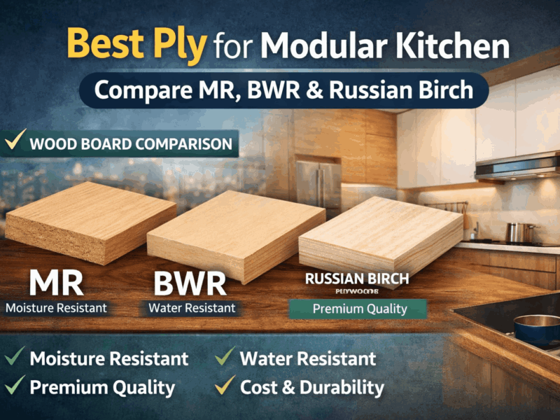 best ply for a modular kitchen