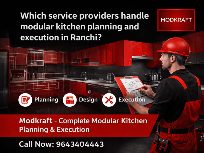 best modular kitchen service providers in Ranchi
