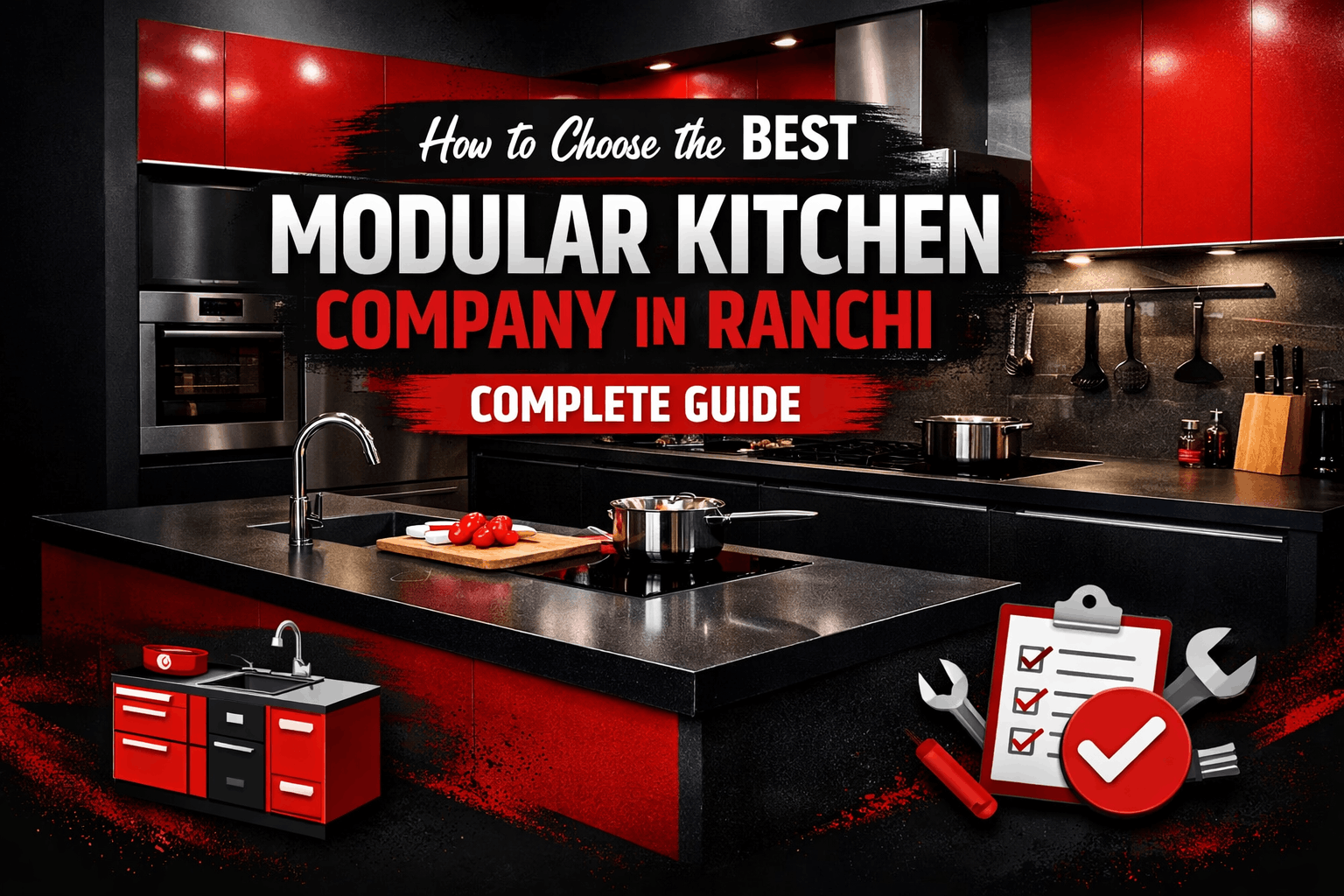 How to choose a modular kitchen company in Ranchi? - MODKRAFT