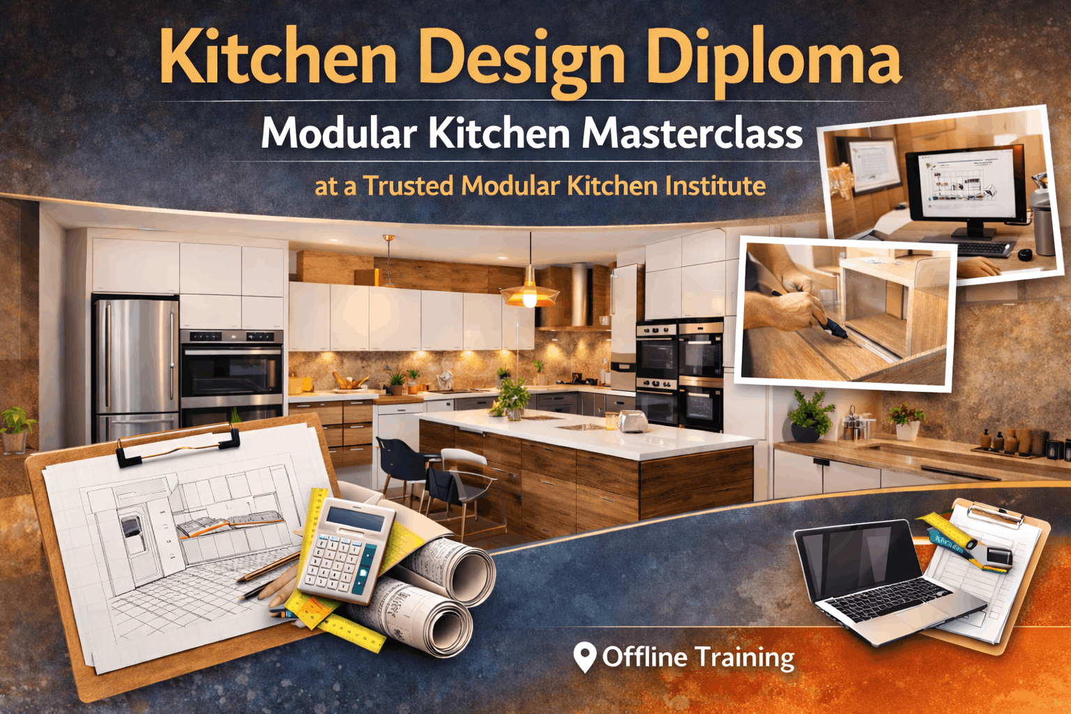 Kitchen Design Diploma: Join Modular Kitchen Masterclass