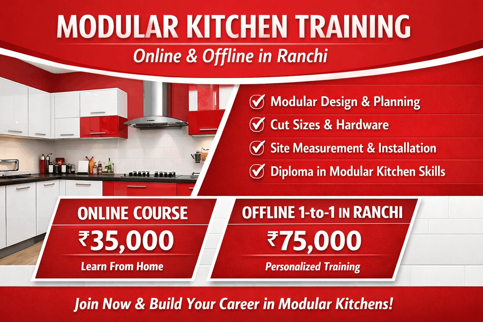 Best Modular Kitchen Training Course | Diploma in Modular Kitchen