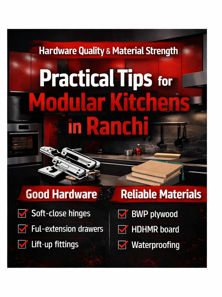 How to Choose the Best Modular Kitchen Company in Ranchi