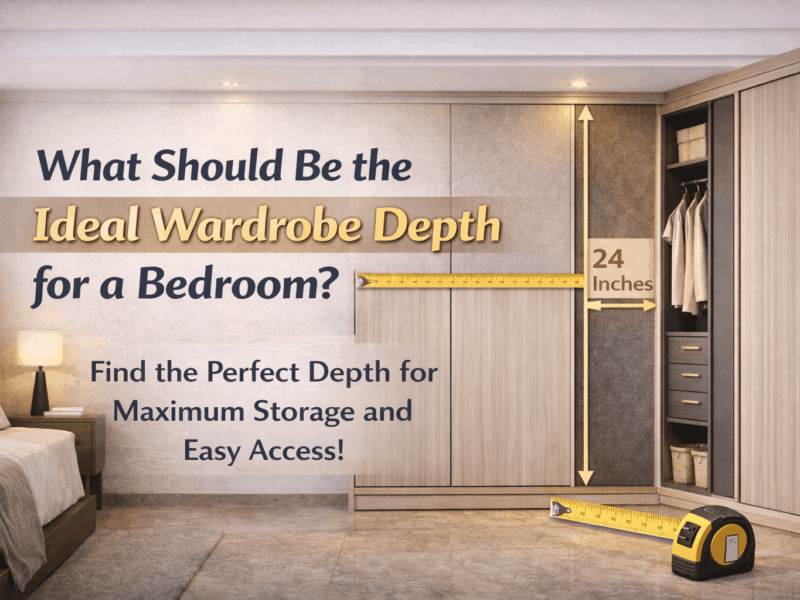 ideal wardrobe depth for a bedroom