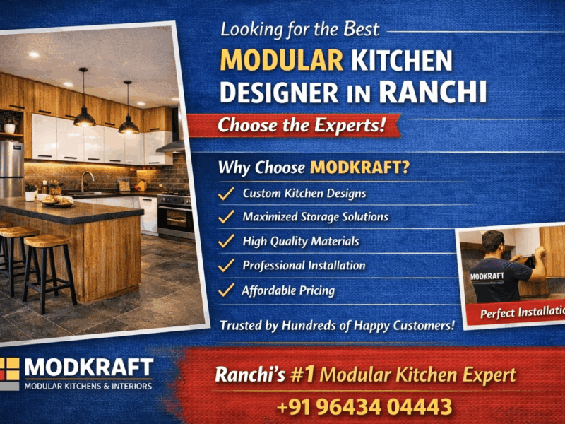 Modular Kitchen Designer in Ranchi