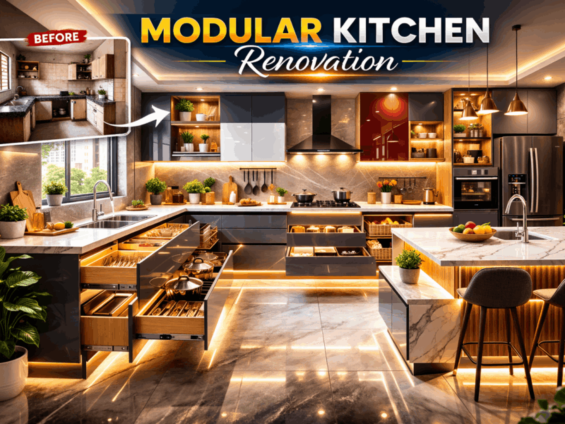 Modular Kitchen Renovation Services in Ranchi