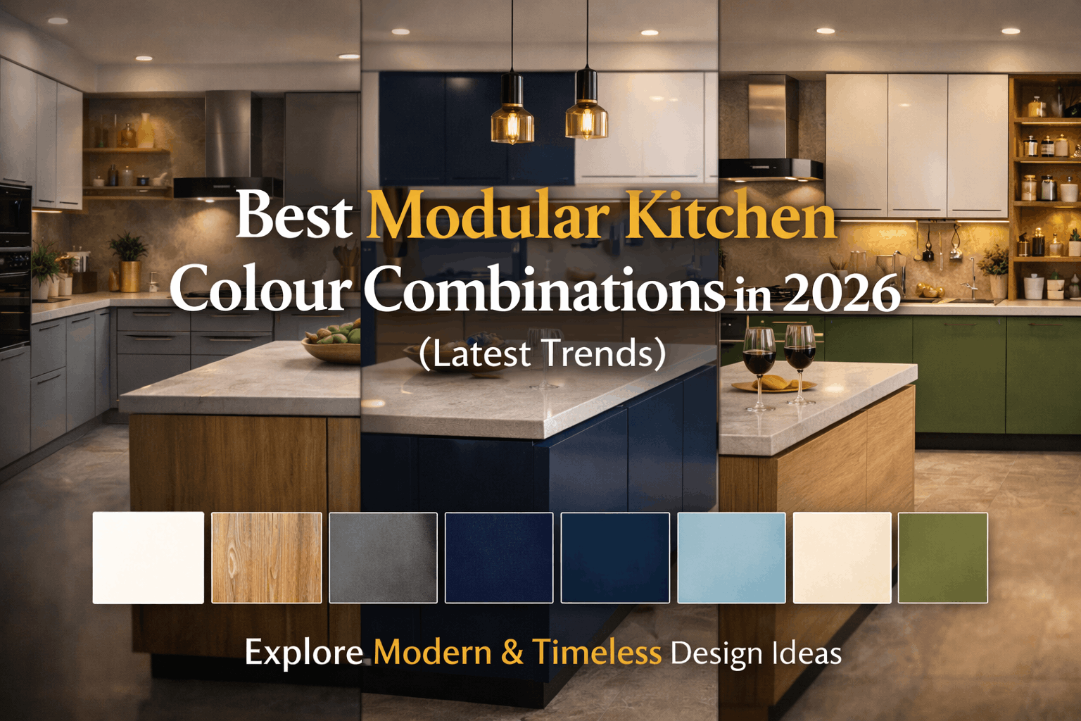 Best Modular Kitchen Colour Combinations in 2026