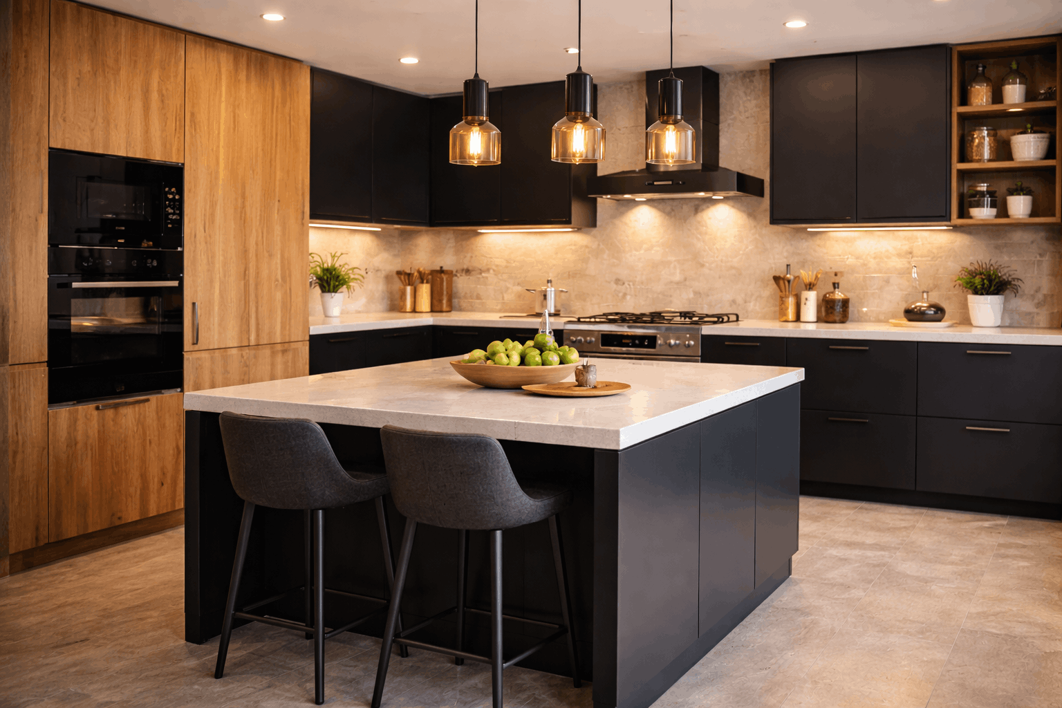 best modular kitchen colour combinations