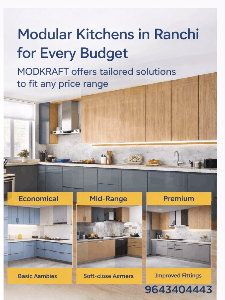 Modular Kitchen Solutions in Ranchi
