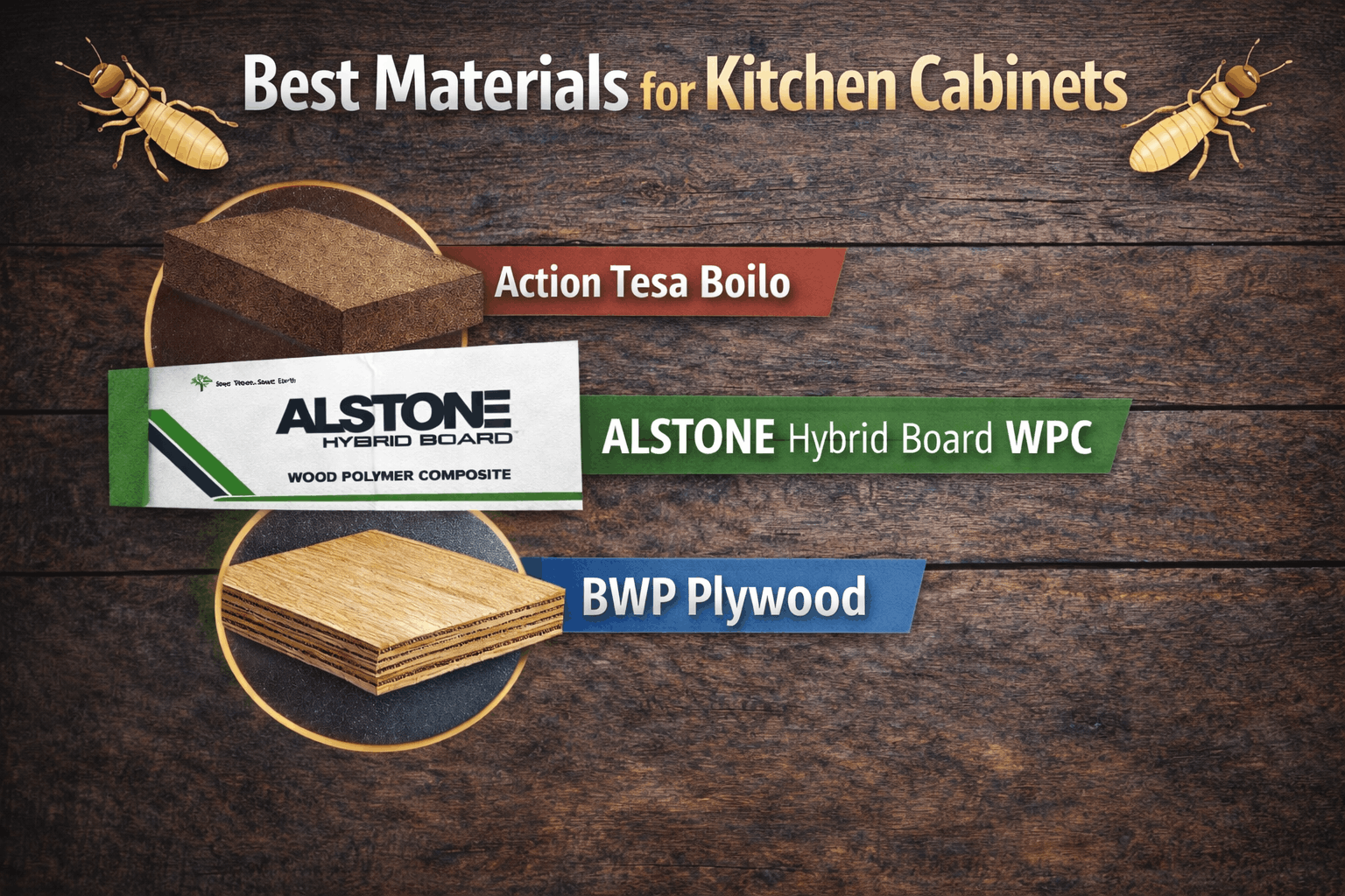 best materials for kitchen cabinets